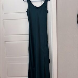 Banana Republic Teal Sleeveless Maxi Dress
